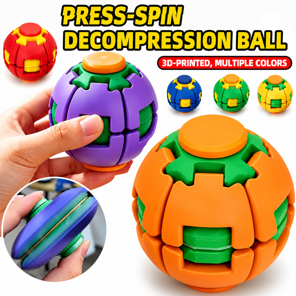 Fidget Spinner Bearing - New Press to Spin Fidget Ball,