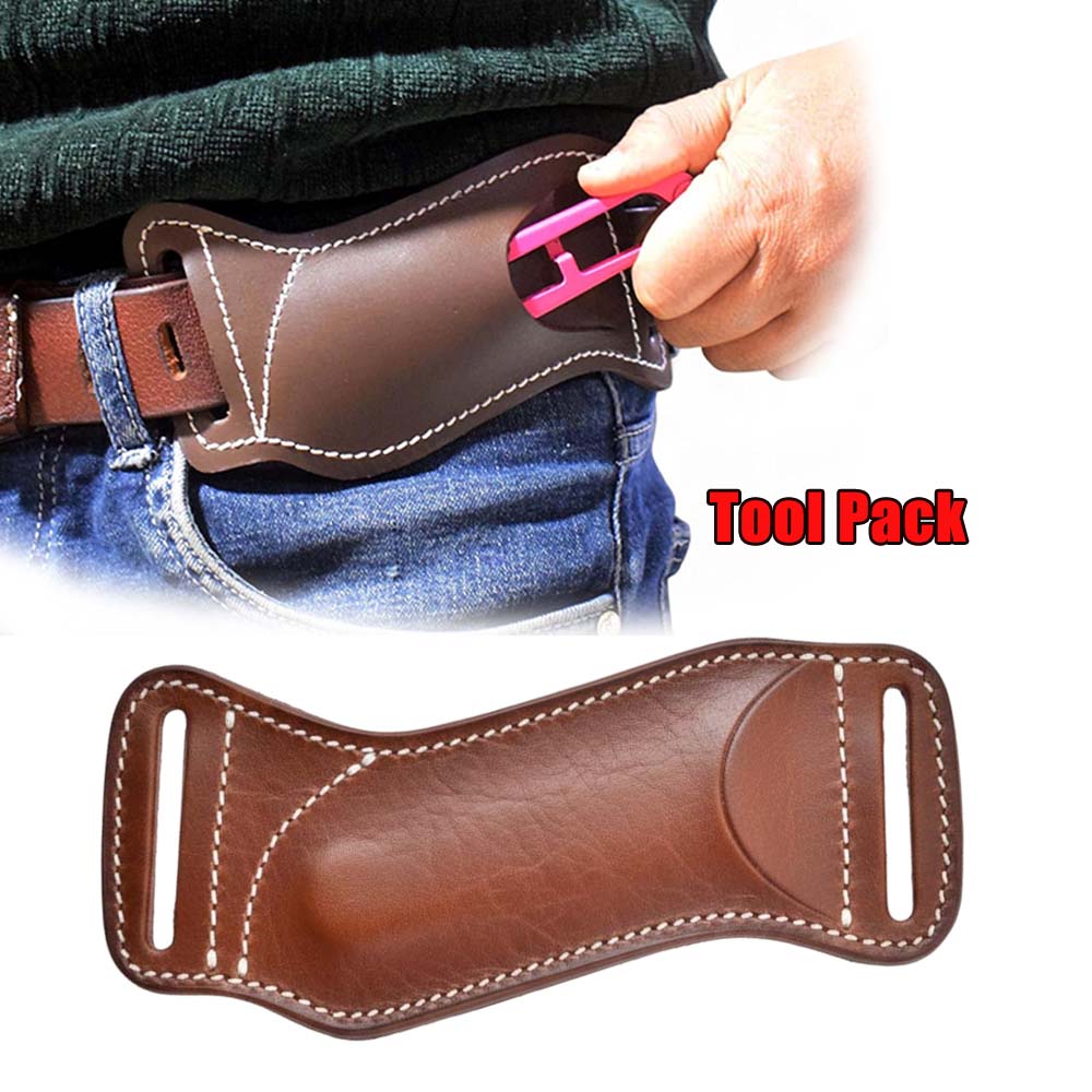Edc Carry Belt Leather - Waist Hanging EDC Knife Sheath Tactical