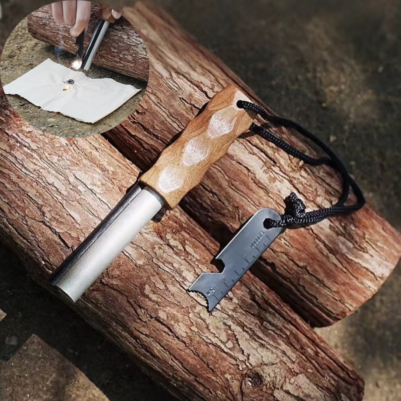 Ferro Rod Striker - Outdoor Flint Outdoor Ignition Magnesium Stick