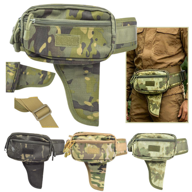 Edc Carry Bag - NEW Waterproof Men's Waist Bag Nylon
