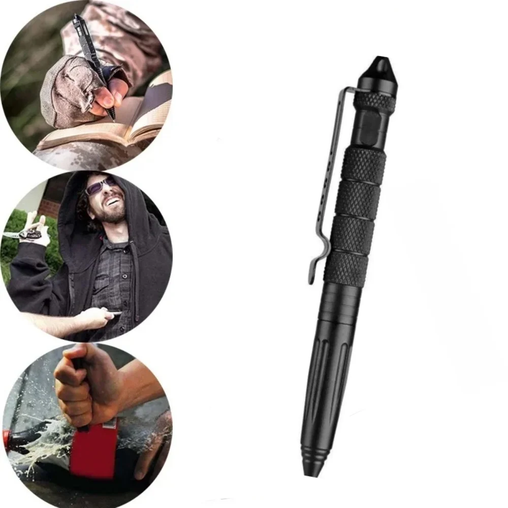 Pen Tactical Glass - Tungsten Steel Multi Functional Tactical Self