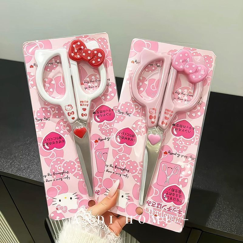 Bottle Opener Keyring - Kawaii Sanrio Cartoon Peripheral Handmade Scissors,