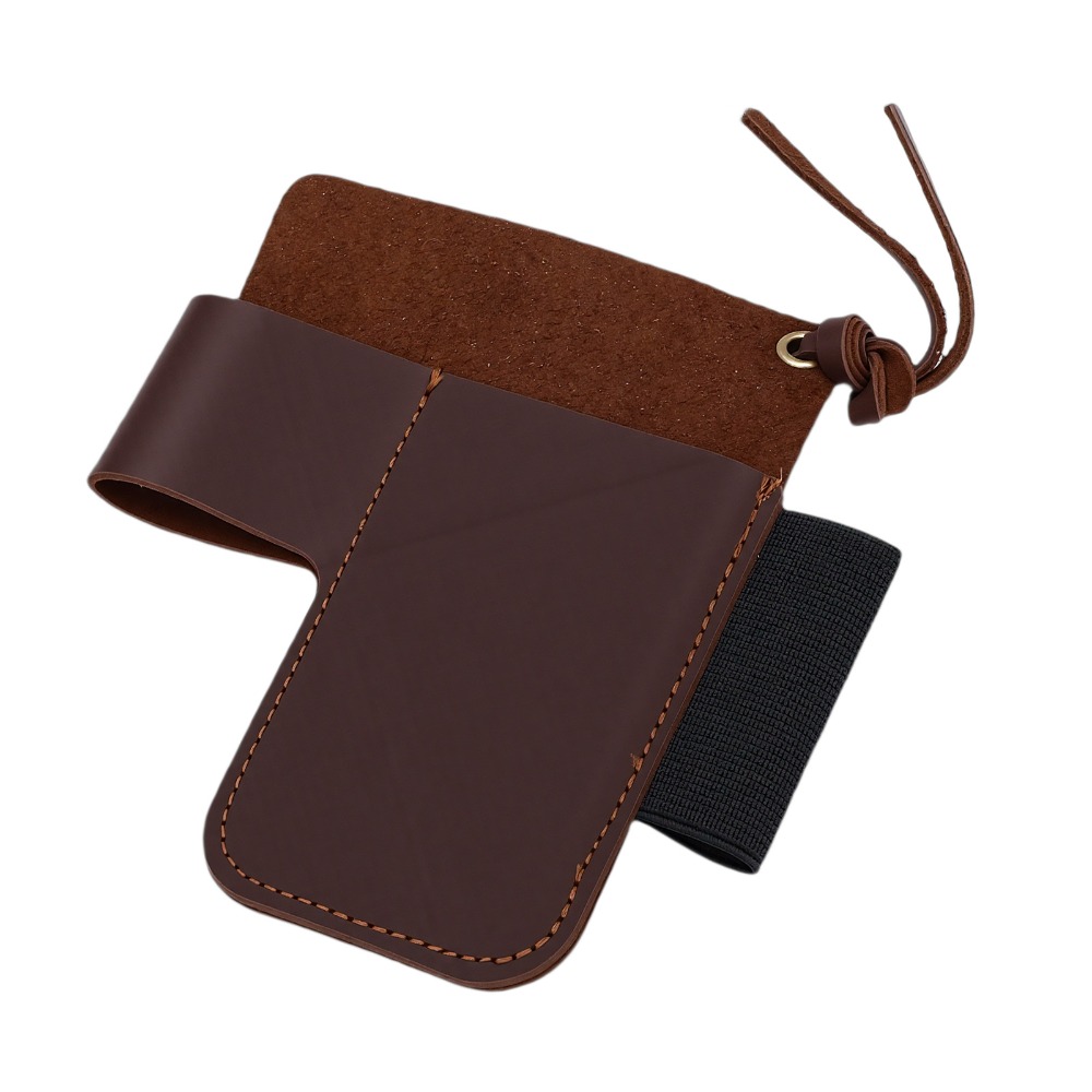 Edc Carry Belt Leather - Durable Cowhide Leather Multitool Sheath With