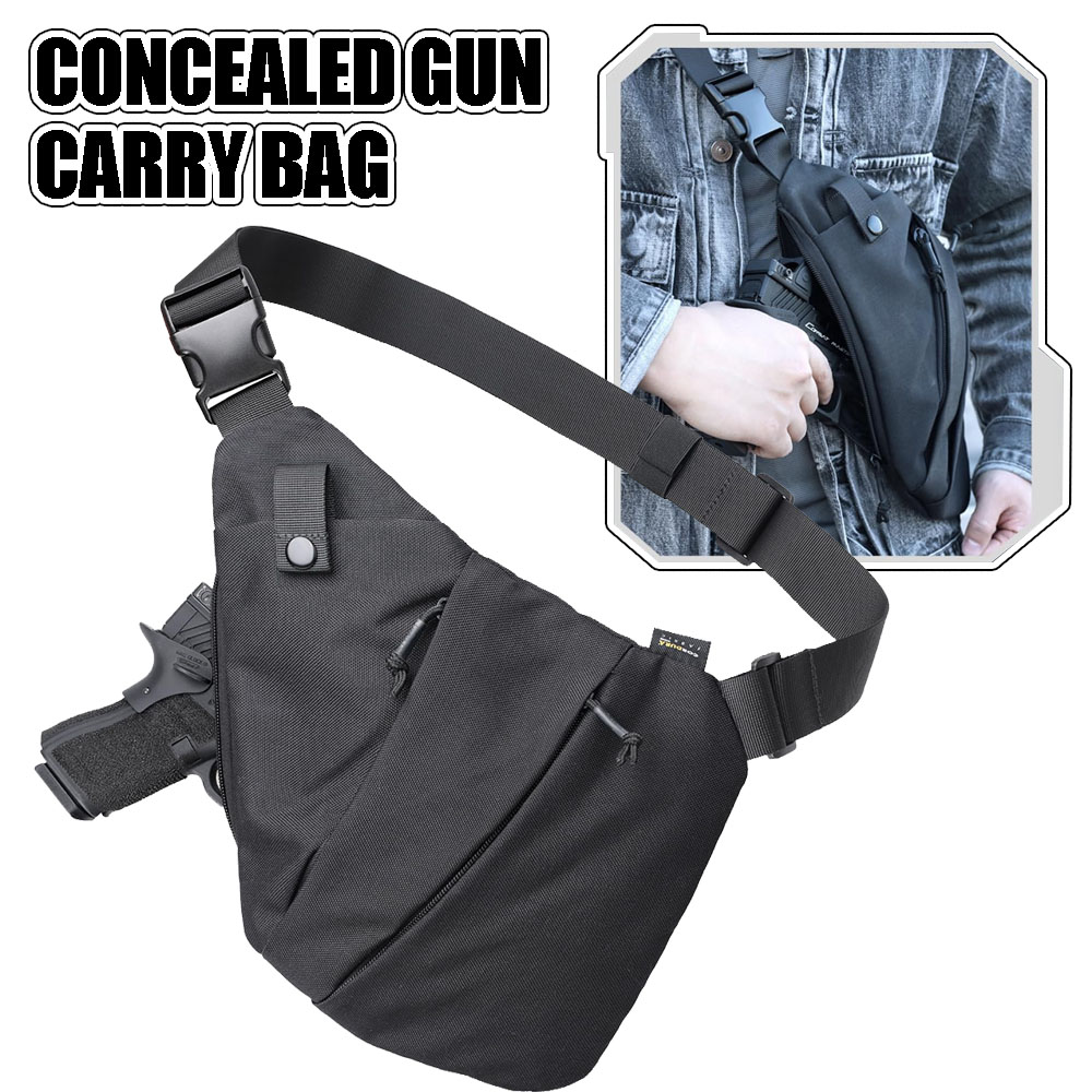 Edc Carry Gun - Tactical Concealed Gun Carry Bag Men's