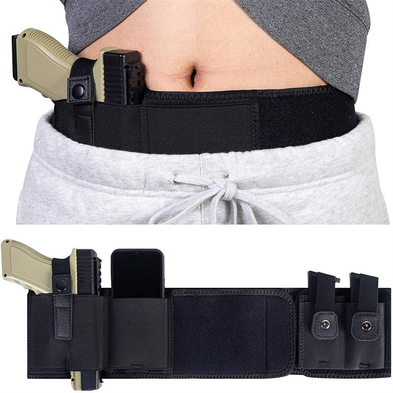 Edc Carry Gun - Belly Band Gun Holster Concealed Carry