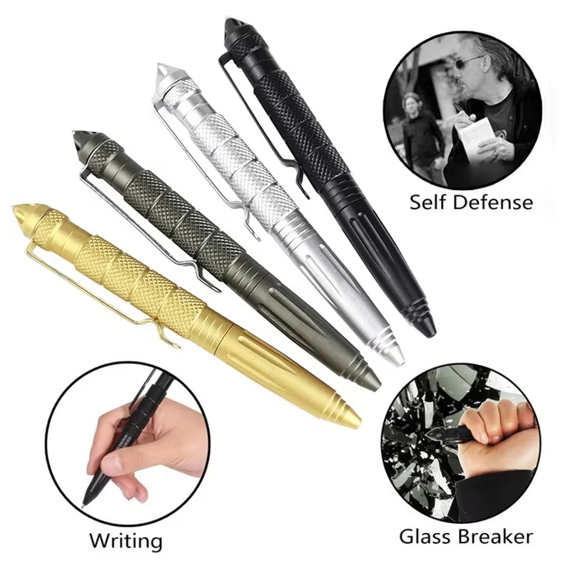 Pen Tactical Glass - Military Tactical Pen Aluminum Alloy Outdoor