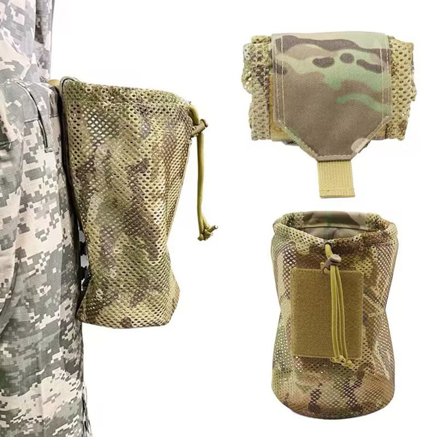 Edc Able Carry - Nylon New Roll-Up Mesh Dump Pouch