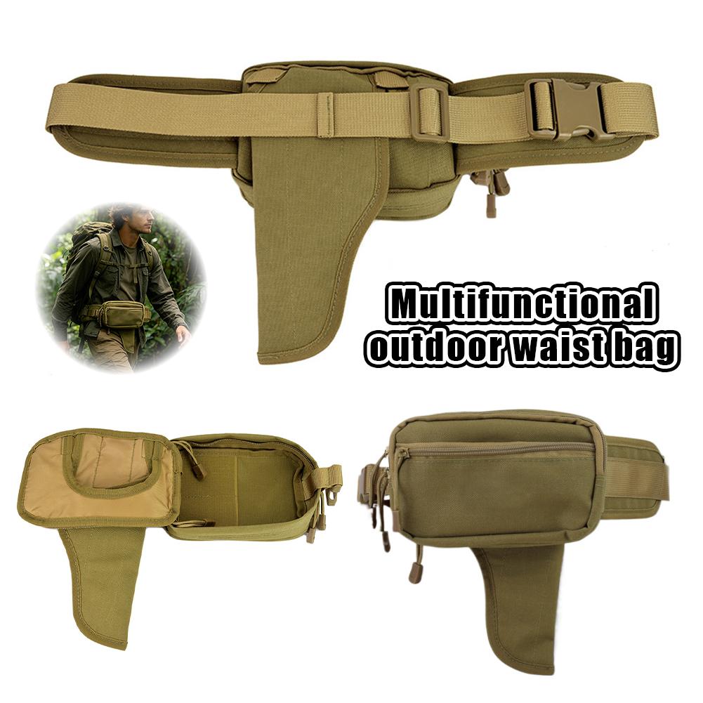 Edc Carry Bag For Men - Anti-theft Concealed Carry Waist Pack， EDC