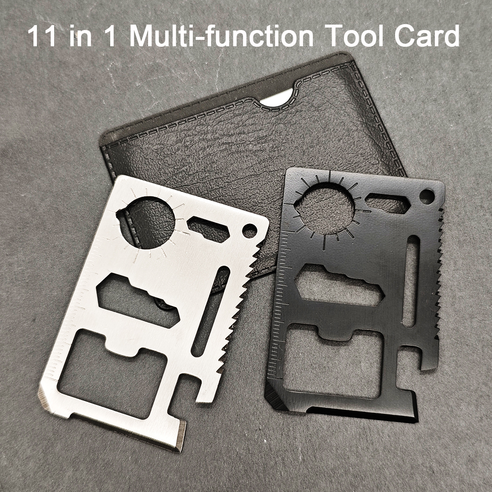 Edc Carry Card - Stainless Steel EDC Pocket Tool 11