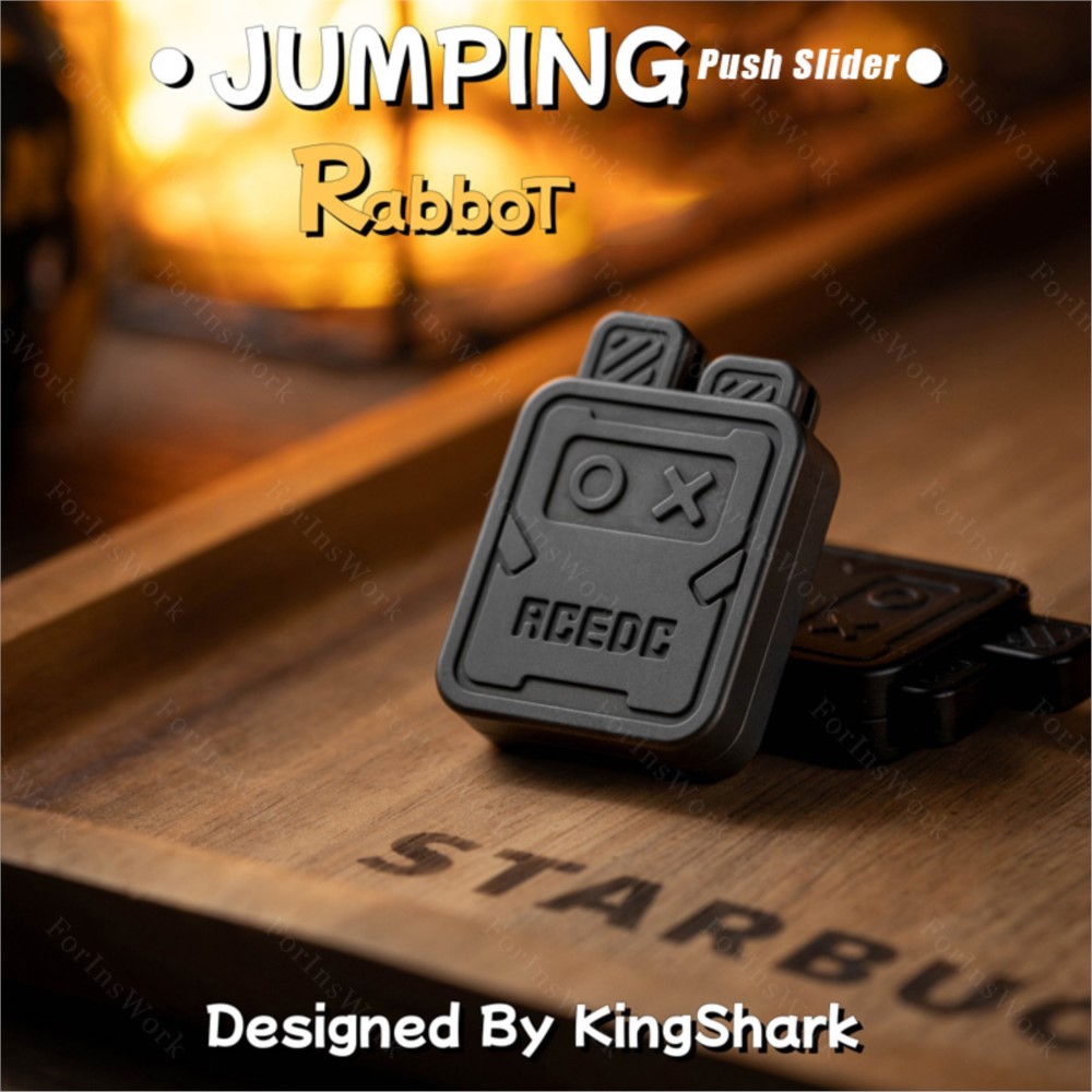Fidget Spinner Bearing - ACEdc Rabbot Cute Push Slider Fidget