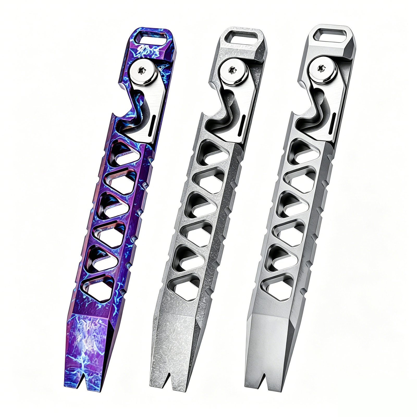 Edc Every Day Carry おもちゃ - TIBROMTACK Titanium Multi-Functional EDC Tool, Compact