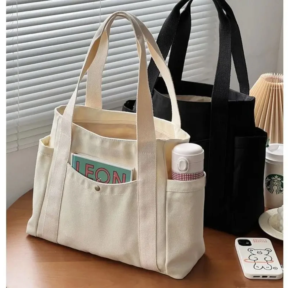 Edc Carry Bag - Large Capacity Canvas Tote Bags for