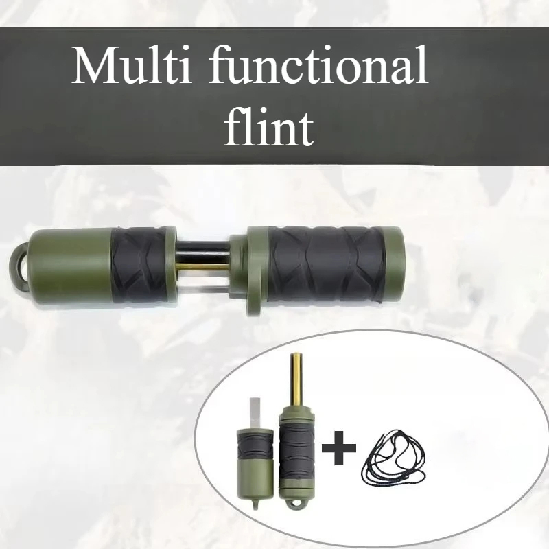 Ferro Rod Striker - Multi Functional Outdoor Durable Magnesium Rod