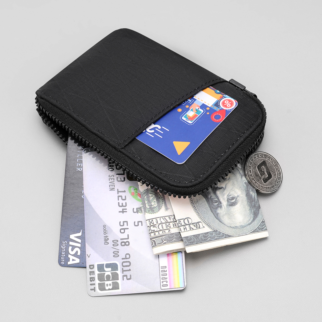 Edc Carry Card - X-Pac Multifunctional Mini EDC Wallet Men's