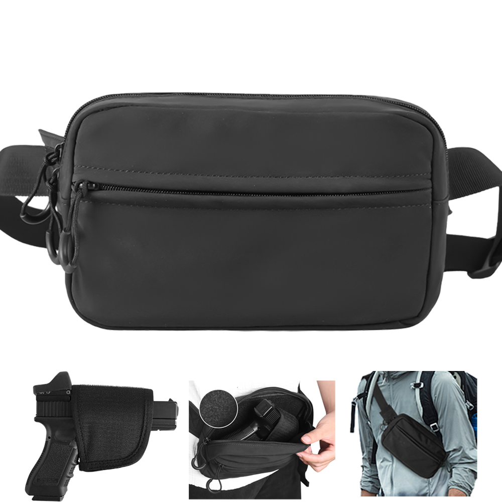Edc Carry Gun - Tactical Crossbody Bag Pistol Waist Pack