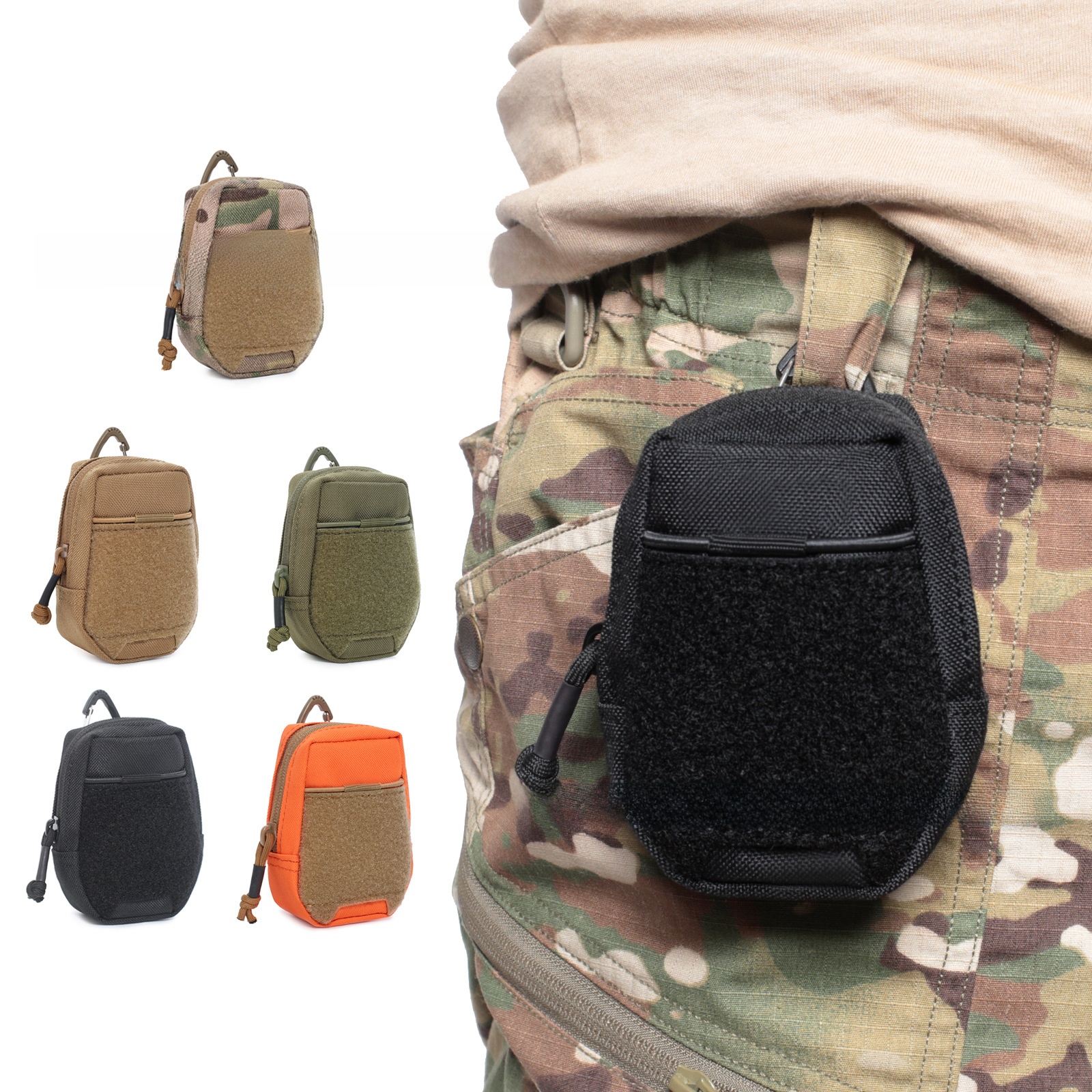 Edc Carry Pocket - Tactical EDC Molle Pouch Phone Holder