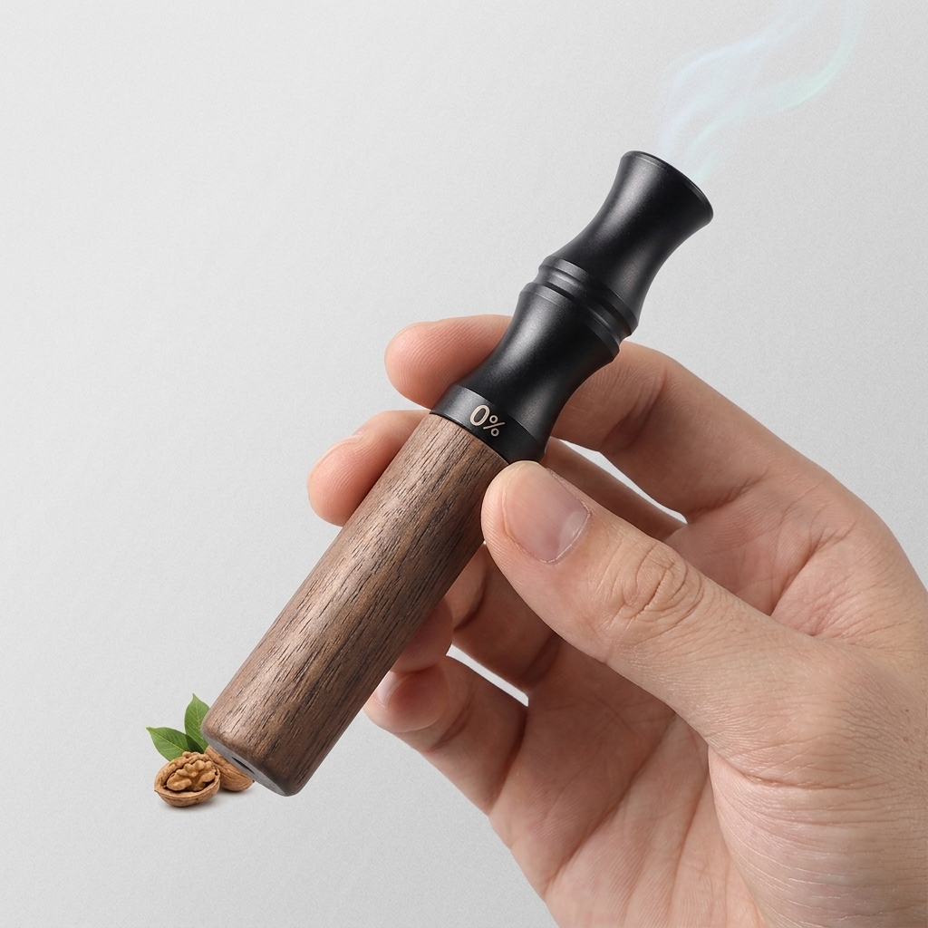 Ferro Rod Striker - Upgraded Oral Stick Natural Walnut Wood