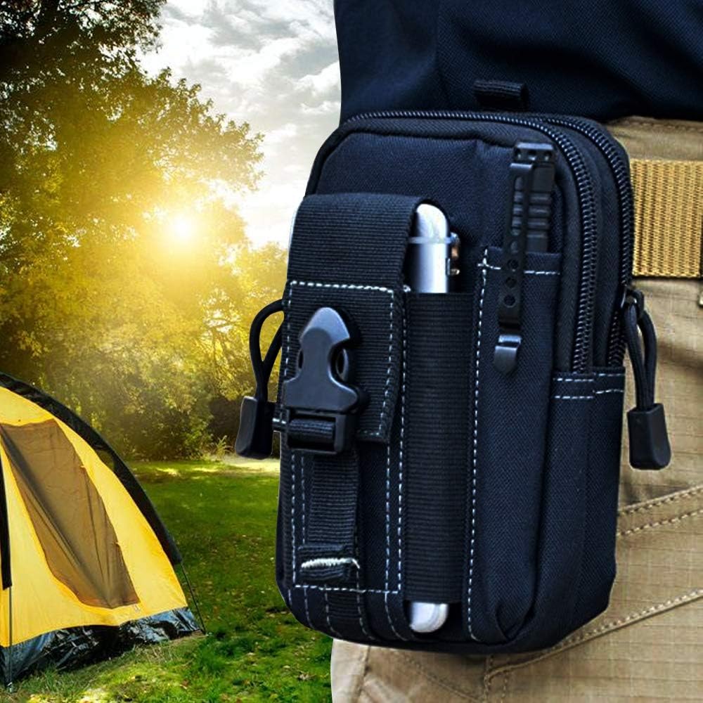 Tactical Molle Belt Pouch Mili - Edc Carry Pocket 评论和价格