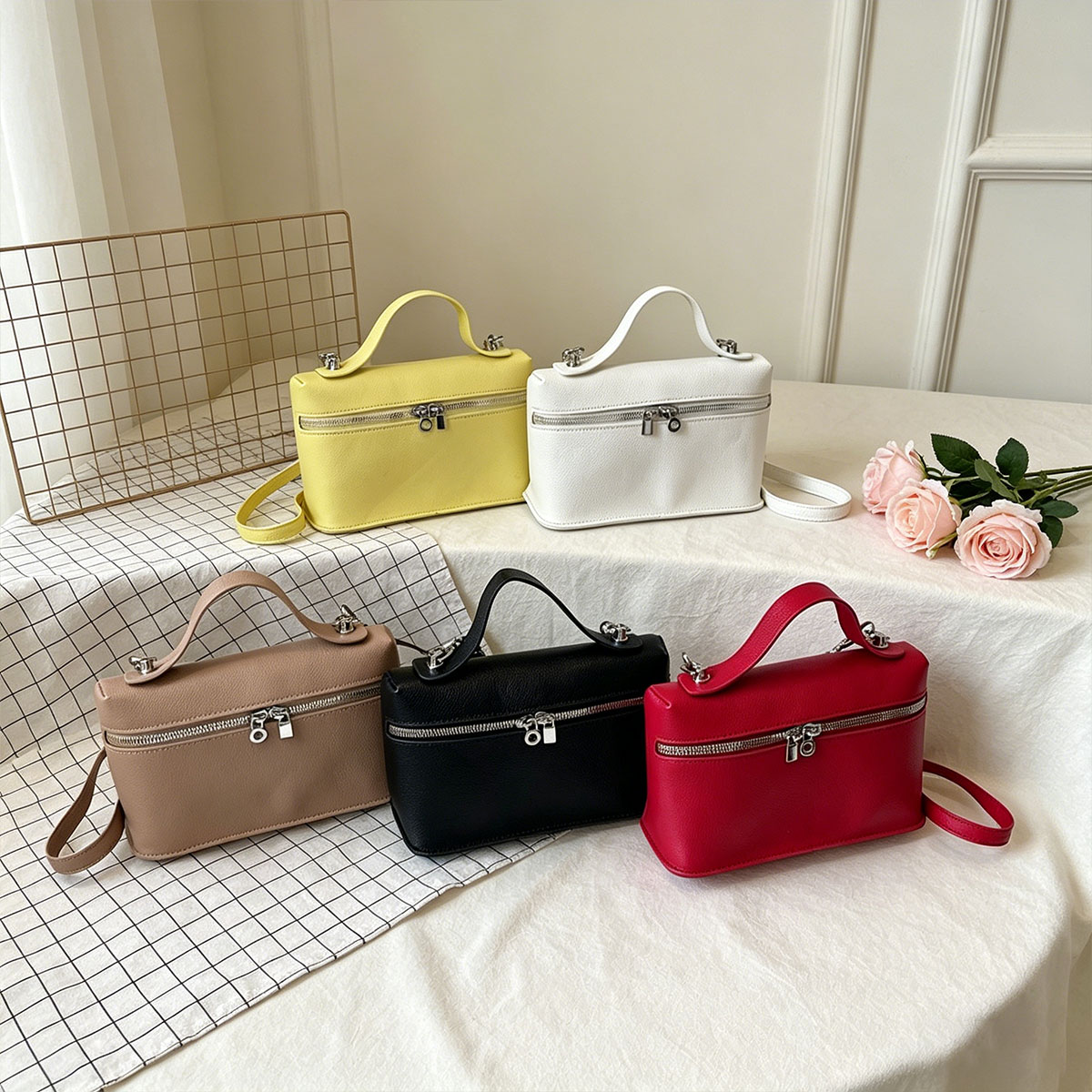 Minimalist Trend Solid Color B - Edc Carry Bag 评论和价格