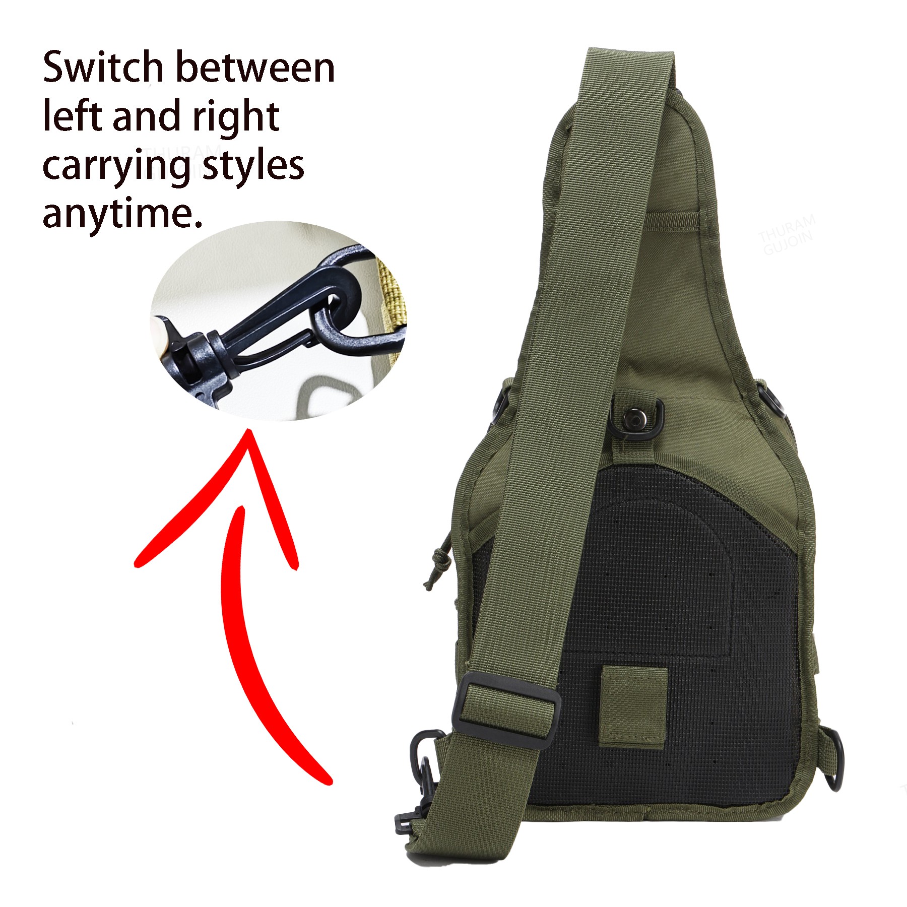 THURAM Outdoor Tactical Bag Ba - Edc Carry Bag 评论和价格