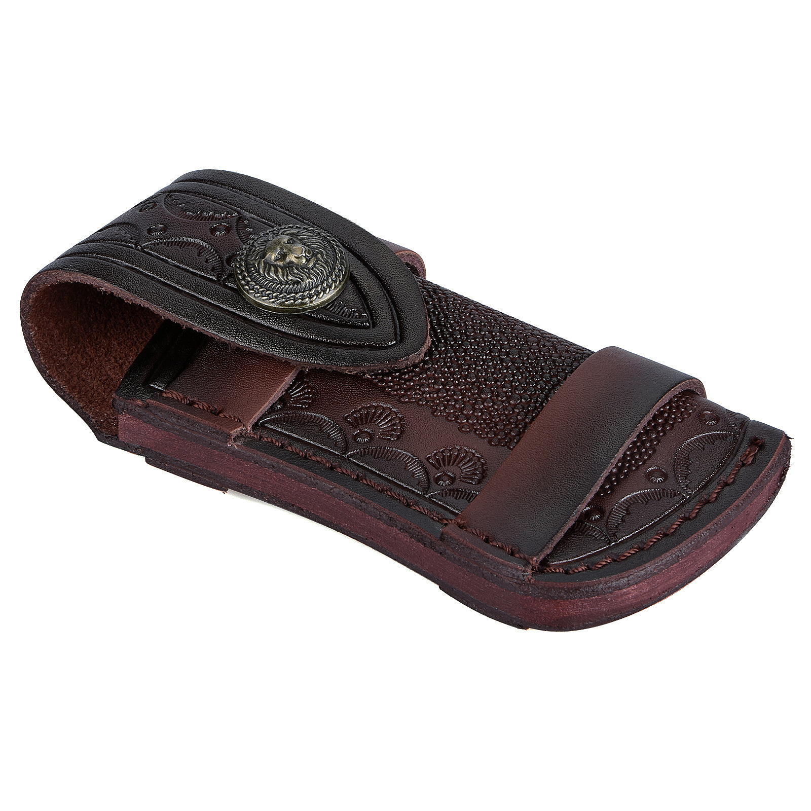 Folding Knife Holder Outdoor T - Edc Carry Belt Leather 评论和价格