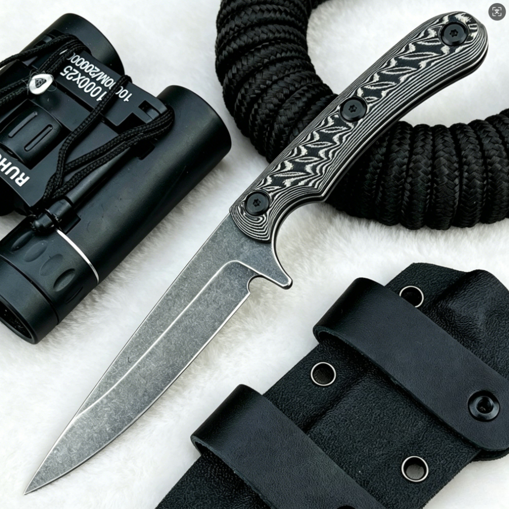 Full Tang Fixed Blade Knives 7 - Edc Every Day Carry おもちゃ 评论和价格