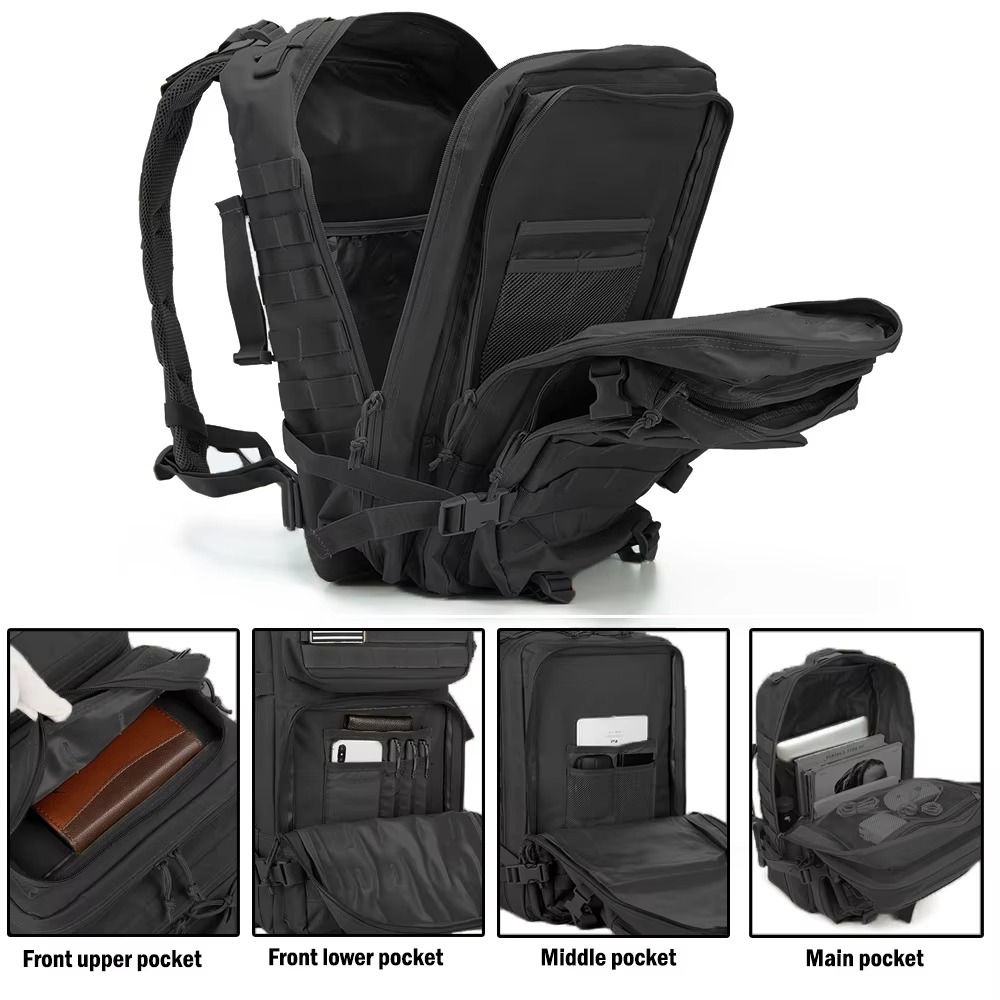 30L/50L Man Tactical Backpacks - Edc Carry Items 评论和价格