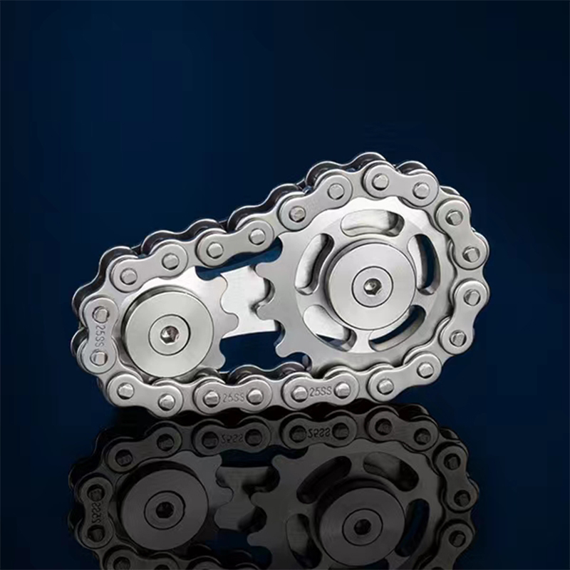 Metal Hand Spinner Chain Gear  - Fidget Spinner Bearing 评论和价格