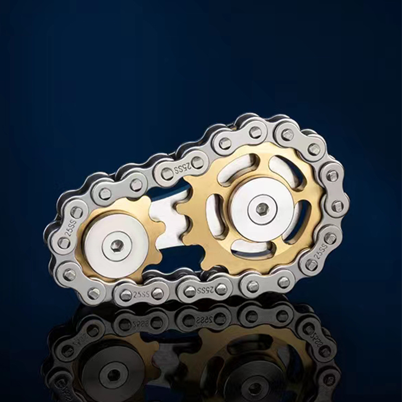 Metal Hand Spinner Chain Gear  - Fidget Spinner Bearing 评论和价格