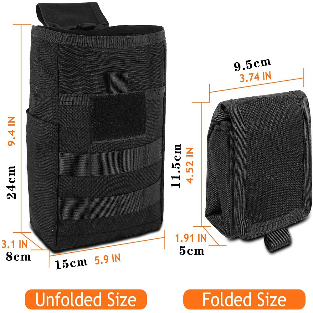 Foldable Molle Dump Drop Pouch - Edc Able Carry 评论和价格