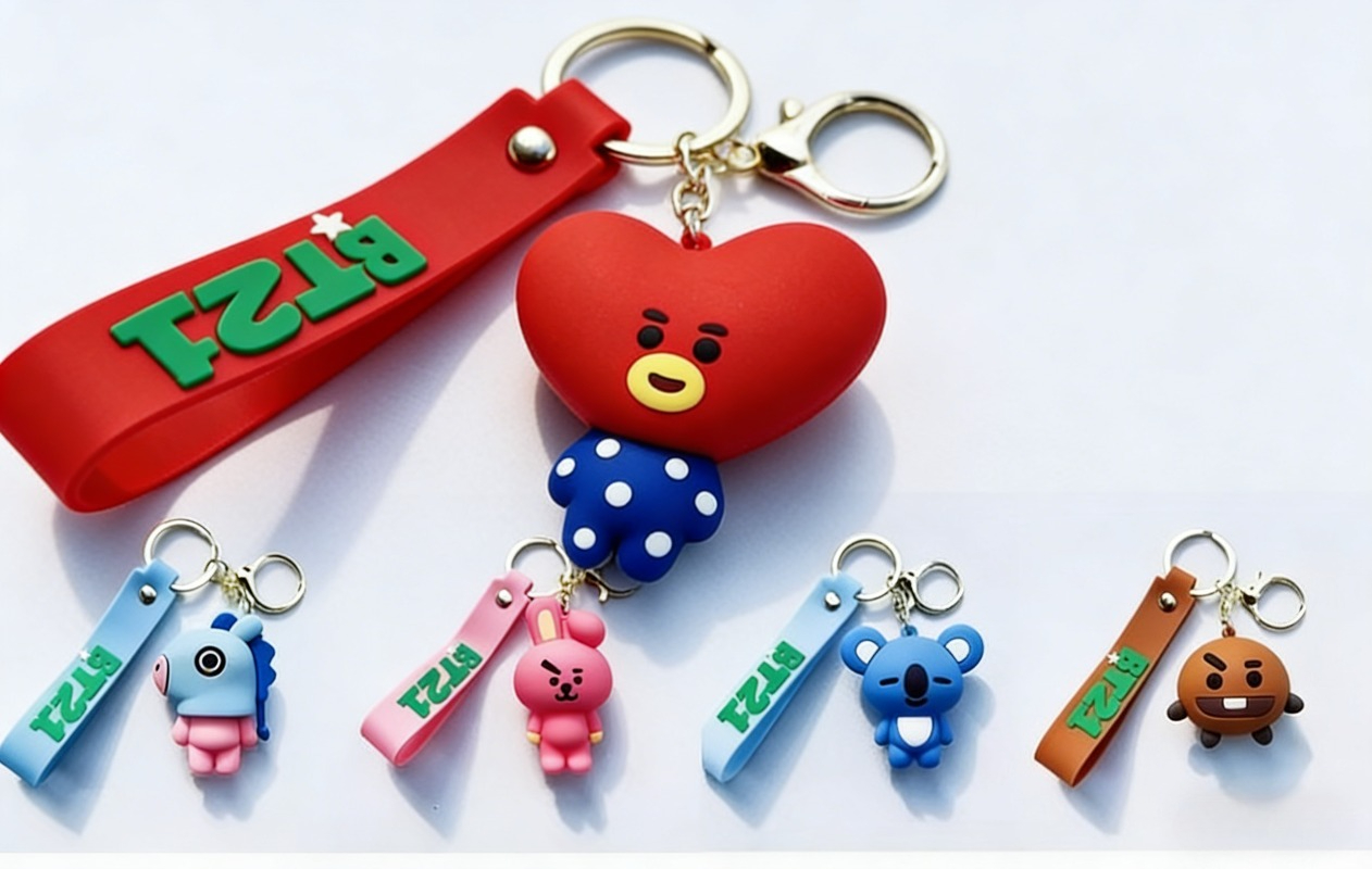 New 2026 BT21 Koya RJ Shooky C - Carabiner Keychain 评论和价格
