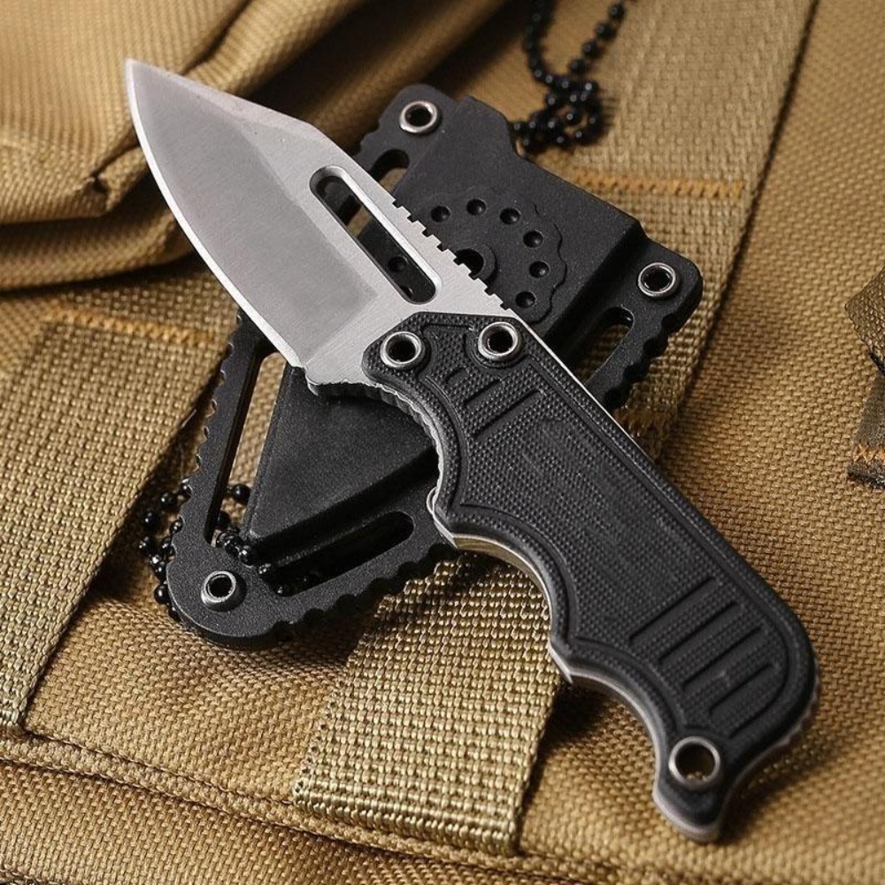 Portable Neck Knife with Kydex - Edc Every Day Carry おもちゃ 评论和价格