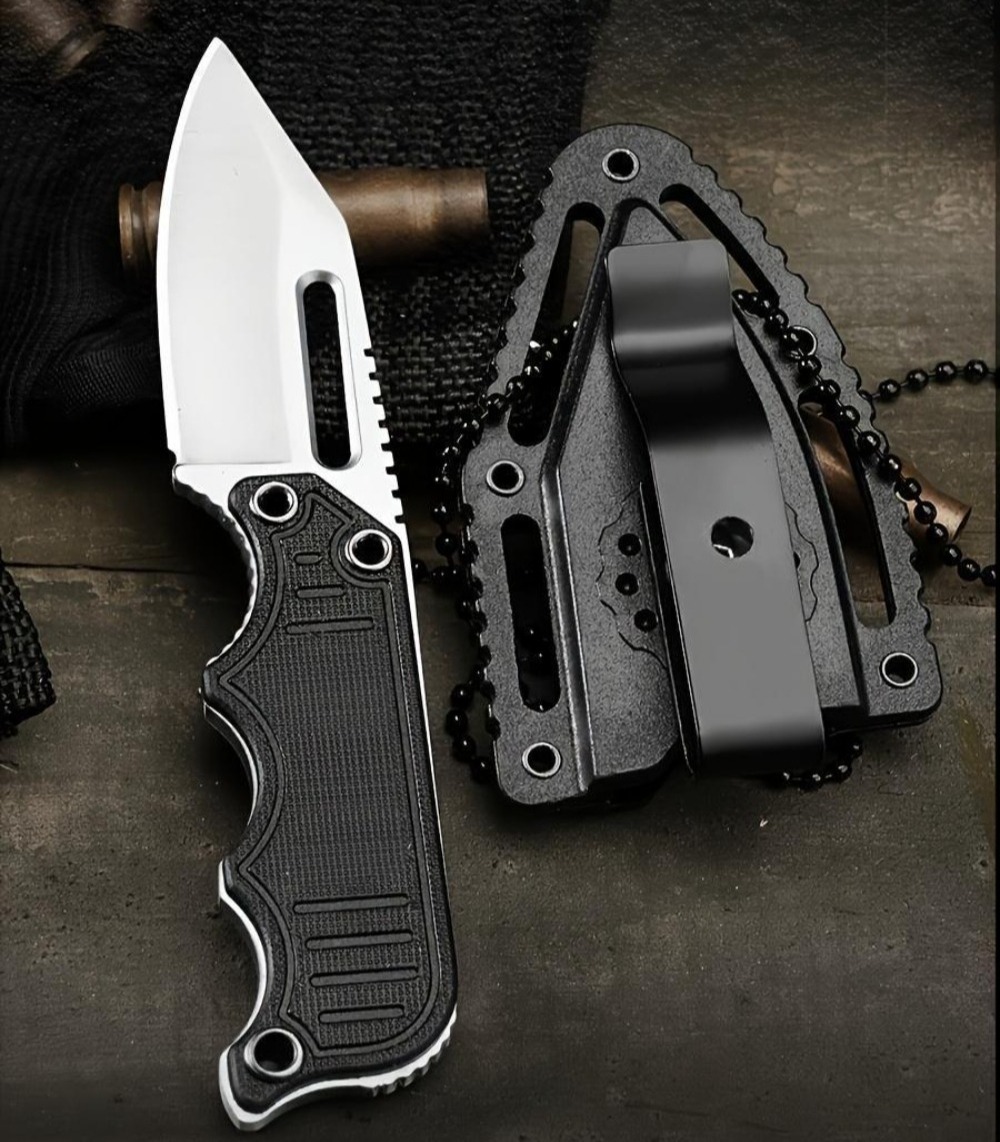 Portable Neck Knife with Kydex - Edc Every Day Carry おもちゃ 评论和价格