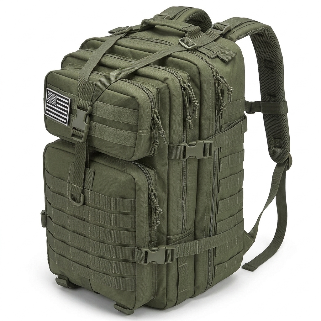 Men 45L Tactical Backpack Moll - Edc Carry Bag For Men 评论和价格