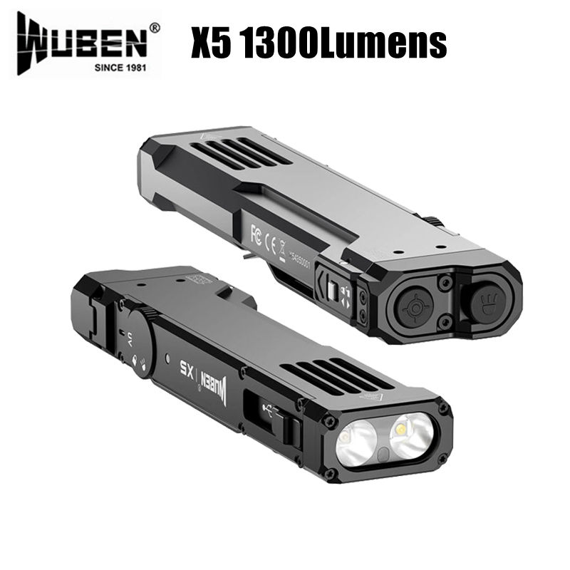 WUBEN X5 Compact EDC Flashligh - Edc Carry Flashlight 评论和价格