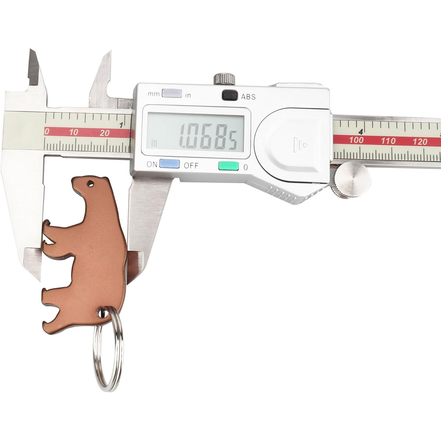 200Pcs/Lot Bear Aluminum Alloy - Bottle Opener Keyring 评论和价格