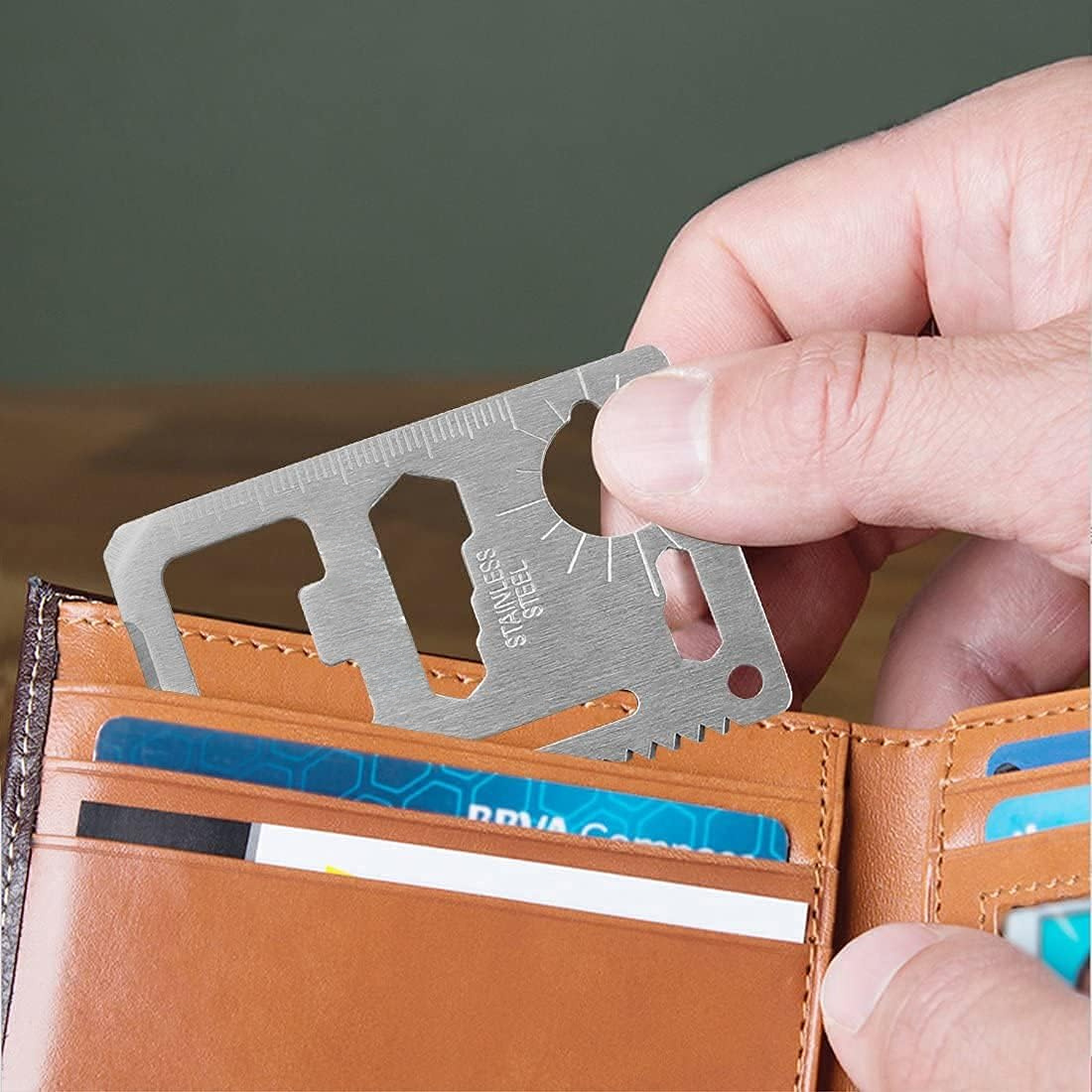 Pocket Tool Multifunction Cred - Edc Carry Card 评论和价格