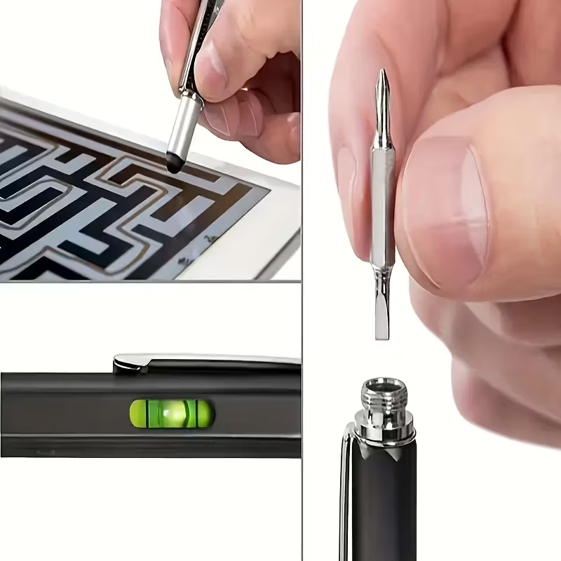 Men Gifts 6-in-1 Multitool Pen - Edc Carry Card 评论和价格