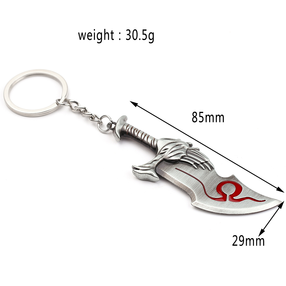 God of War 4 Kratos Sword Keyc - Carabiner Keychain 评论和价格