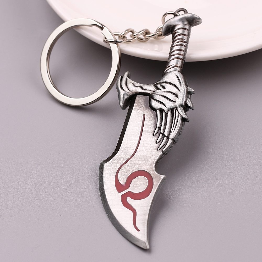 God of War 4 Kratos Sword Keyc - Carabiner Keychain 评论和价格