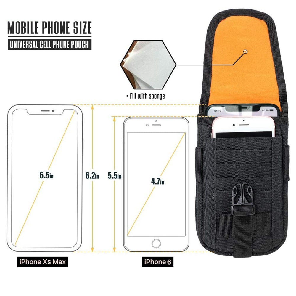 Tactical Phone Pouch Molle,Sma - Edc Carry Pocket 评论和价格
