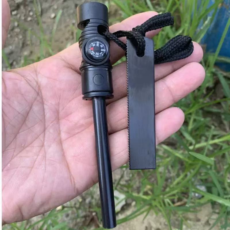 Survivor Long Style Three-in-O - Ferro Rod Striker 评论和价格