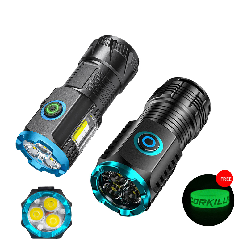 Type-C USB Rechargeable Pocket - Edc Carry Flashlight 评论和价格