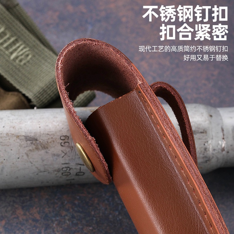 Genuine Leather Knife Sheath f - Edc Carry Belt Leather 评论和价格