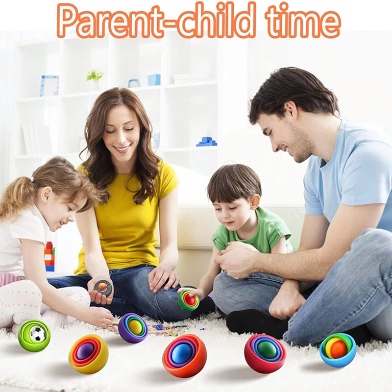 3D Rotation Ball Fidget Gyro S - Fidget Spinner Bearing 评论和价格