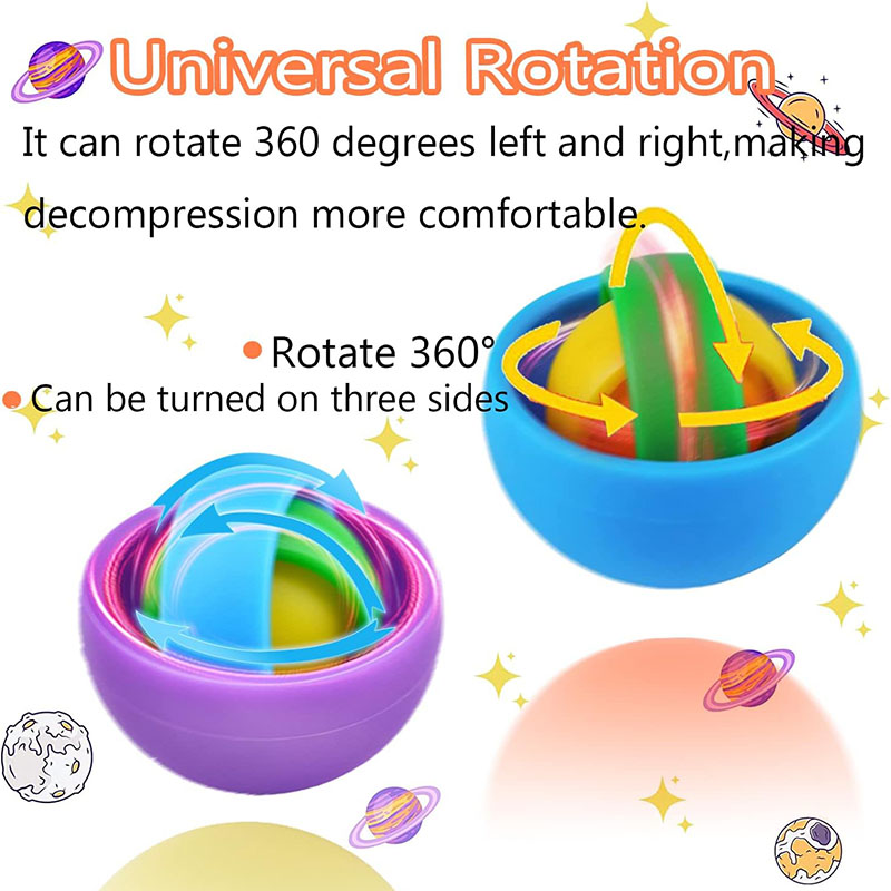 3D Rotation Ball Fidget Gyro S - Fidget Spinner Bearing 评论和价格