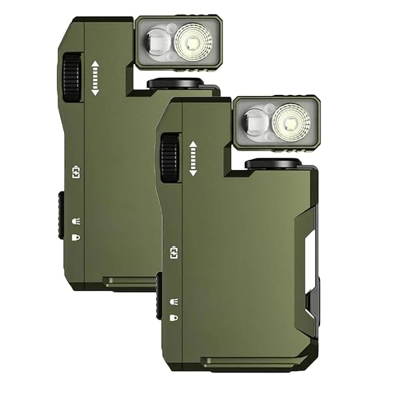 AT51-2Pcs EDC Flashlight With  - Edc Carry Flashlight 评论和价格