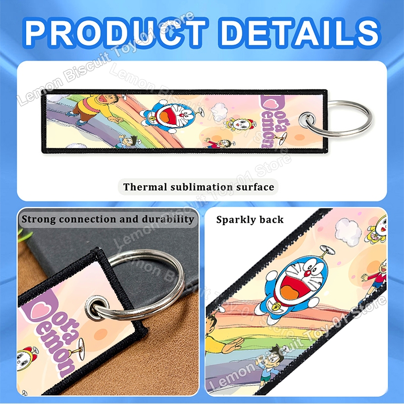 Doraemons Series Key Fobs Hold - Carabiner Keychain 评论和价格