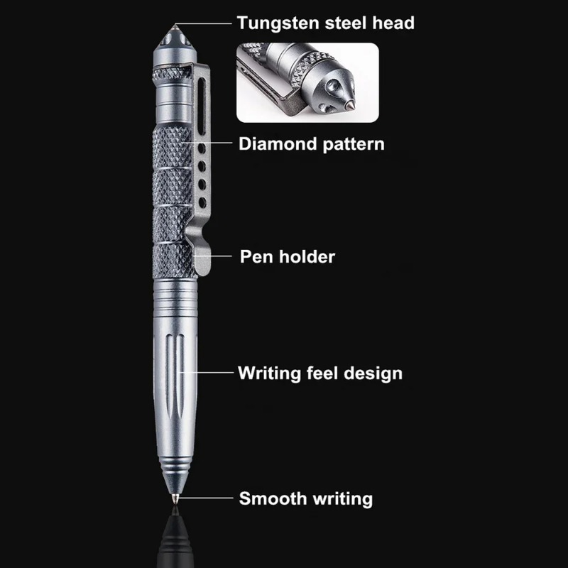 Military Tactical Pen Aluminum - Pen Tactical Glass 评论和价格