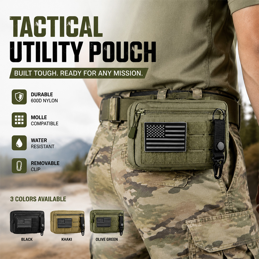 Tactical Molle EDC Pouch Outdo - Edc Carry Bag 评论和价格